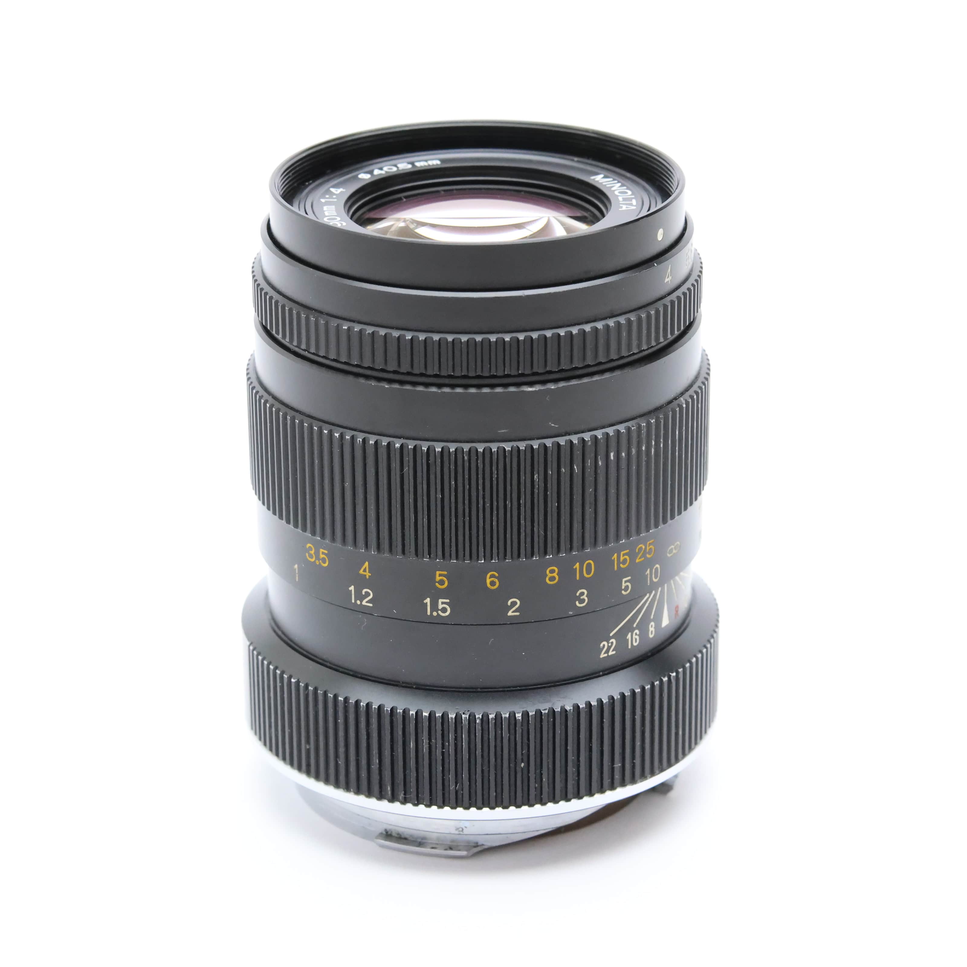 ミノルタ ROKKOR 90mm F4（Leica用）シングルヘリコイド仕様 ミノルタ