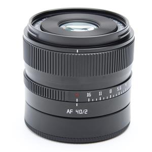新品)銘匠光学 (めいしょうこうがく) TTArtisan AF 40mm F2（ソニーE用