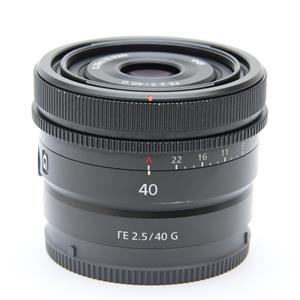 sony (ソニー) fe 40mm f2.5g sel40f25g」の商品検索結果 | デジタル