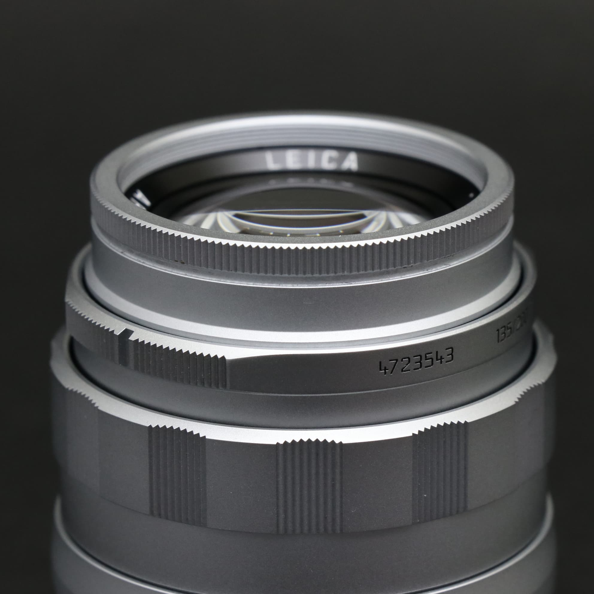 Leica ズミクロン M50mm F2  フード・フィルター付　シルバー LEICA Summicron M50mm f2.0 4th Silver フード組み込み – まるかめら