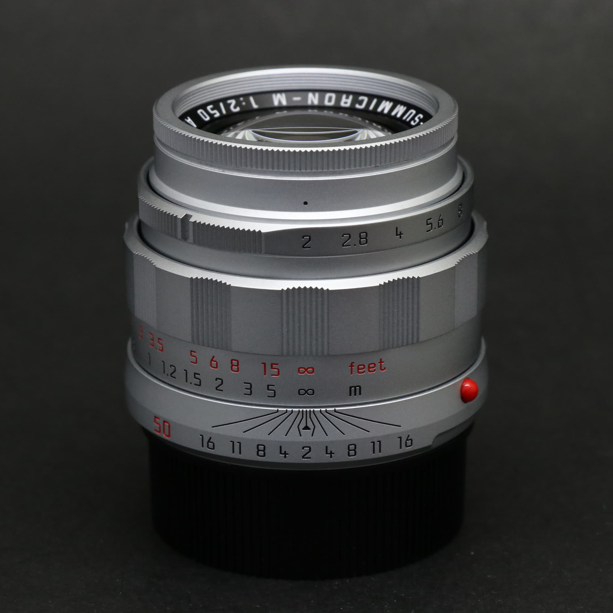 中古)Leica (ライカ) アポズミクロン M50mm F2.0 ASPH. LHSA シルバー