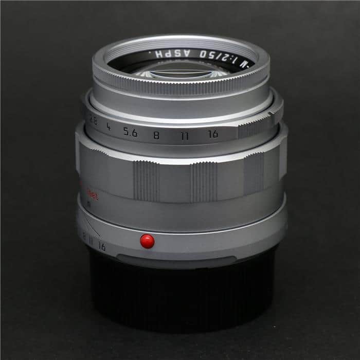 Leica DR ズミクロンM50mm f2 新品)Leica (ライカ) アポズミクロン M50mm F2.0 ASPH. シルバー