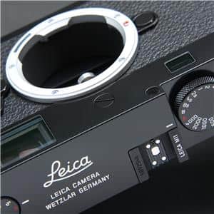 未使用　アルチザン&アーティスト　ライカ　レリーズボタン　ブラック&シルバー 未使用 アルチザン&アーティスト ライカ レリーズボタン