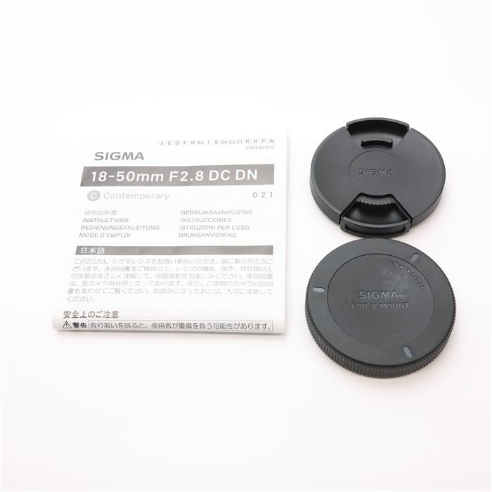 中古)SIGMA (シグマ) C 18-50mm F2.8 DC DN (フジフイルムX用)（商品ID