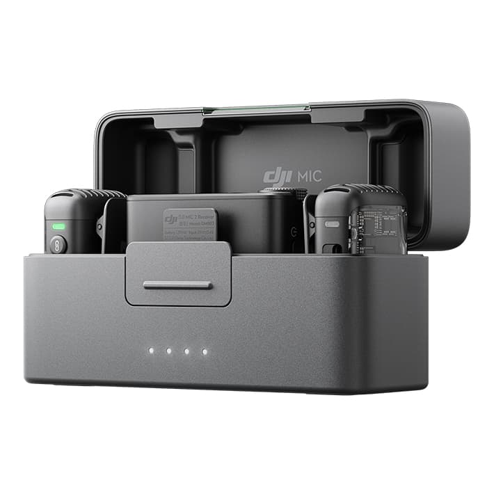 未使用 DJI MIC2 DJI SALE】DJI Mic 2 (トランスミッター×2 + レシーバー×1 + 充電
