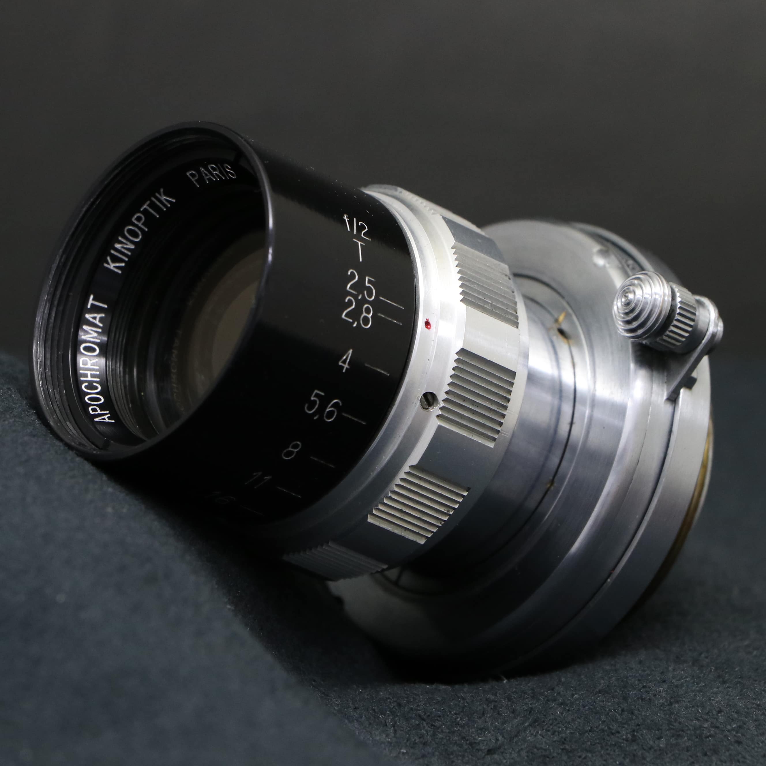 中古)Kinoptik (キノプティック) Apochromat 50mm F2 (ライカL改造