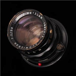 Leica ズミクロン M50mm F2 後期 ブラックペイント ※最短1m