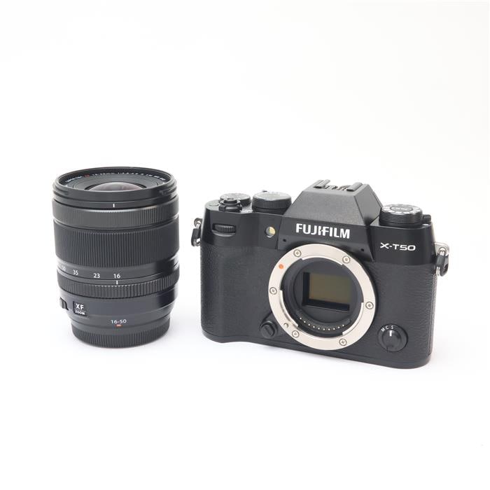 中古)FUJIFILM (フジフイルム) X-T50 XF16-50mmレンズキット ブラック