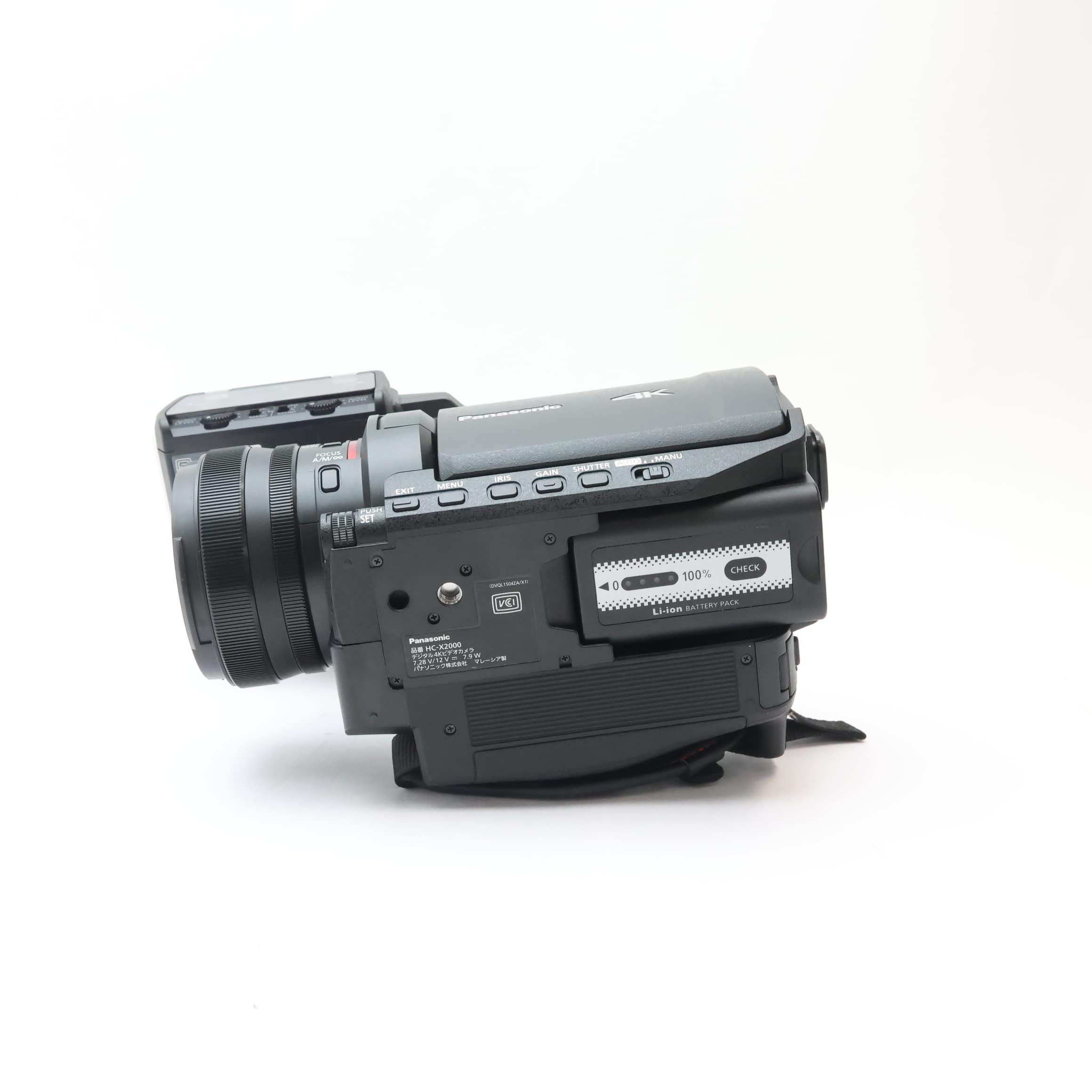 中古)Panasonic (パナソニック) デジタル4Kビデオカメラ HC-X2000