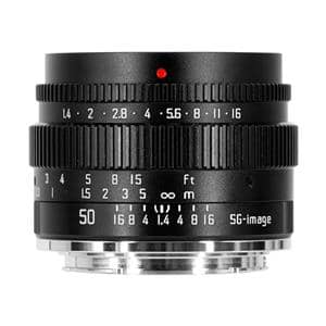 SG-image（エスジーイメージ） 50mm F1.4（フジフイルムX用） ブラック メイン