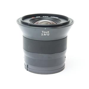 ZEISS touit 2.8/12 12mm f2.8 SONY Eマウント用 即配】 ZEISS Touit 2.8/12 ソニーEマウント ZEISS Touitレンズ Carl