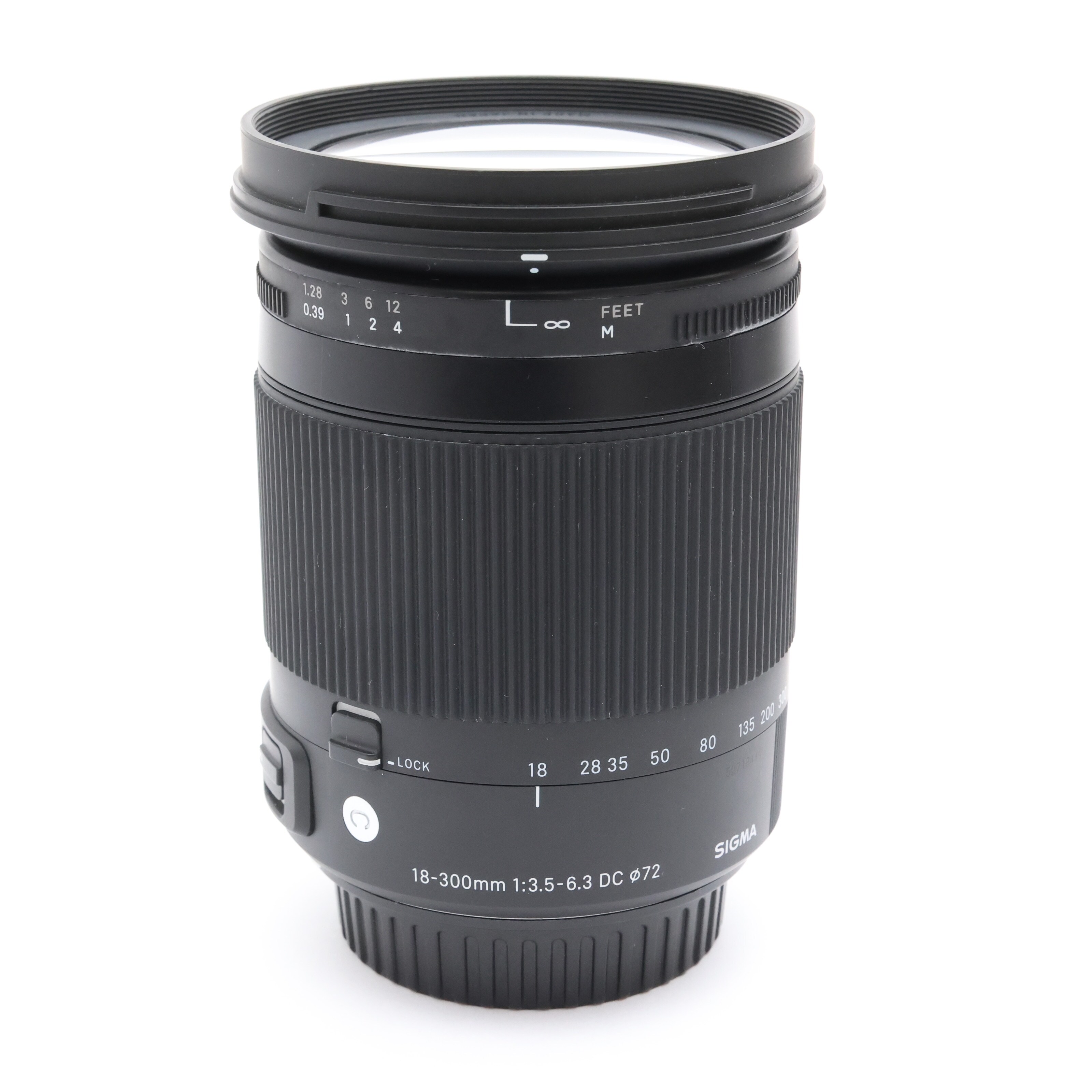 SIGMA 18-300mm Canon用 Cライン 箱付 動確済 中古)SIGMA (シグマ) C 18-300mm F3.5-6.3 DC MACRO OS HSM (キヤノン