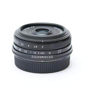 新品)Voigtlander (フォクトレンダー) ULTRON 27mm F2 X-mount（フジ