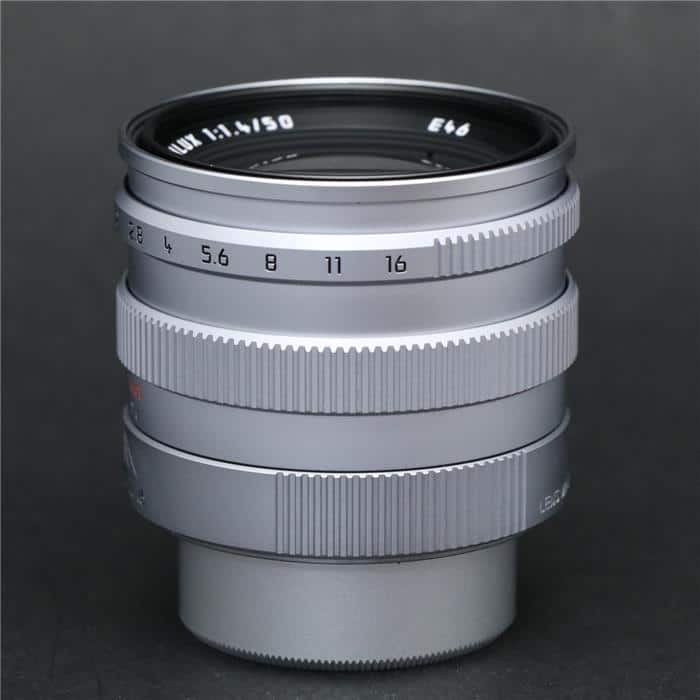 Summilux 50mm f1.4 (L)※マウント取付部がスクリューマウント Leica Summilux-M 50mm f1/.4 3rd Silver Chrome Lマウント