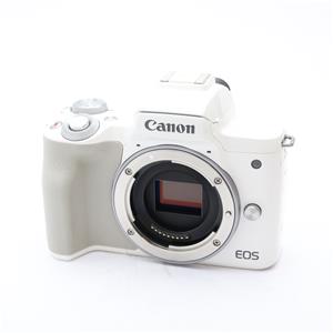 中古【Canon EOS M50 】ホワイト ミラーレス一眼カメラ EOS M キヤノン ミラーレス CANON ホワイト レンズキット 中古 新品SD