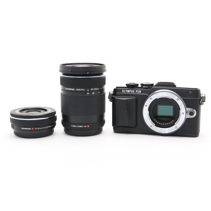 Olympus Pen Lite E Pl7 Ezダブルズームキット ブラック 中古価格比較 価格 Com