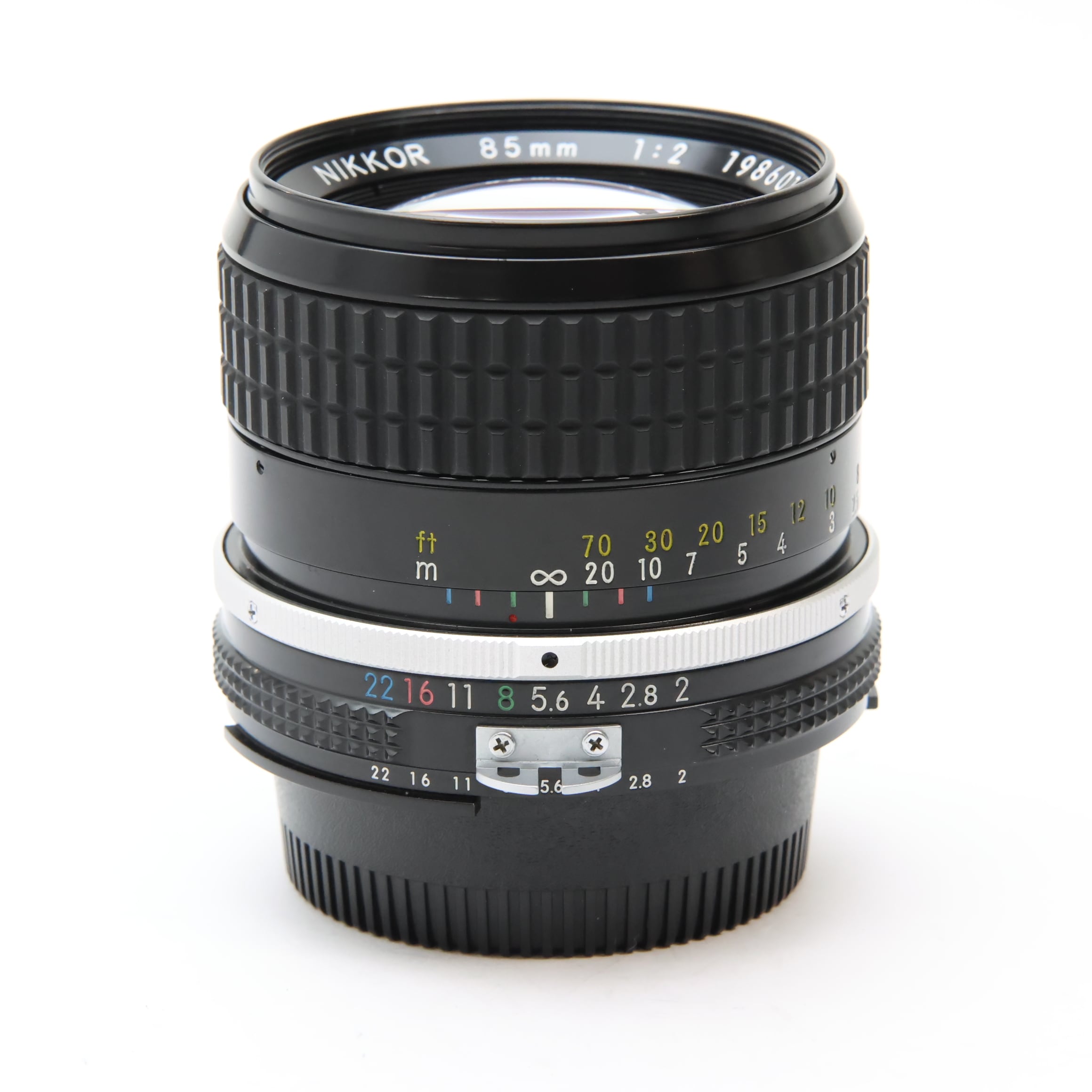 【極美品】動作◎ ニコン Ai Nikkor 85mm F2 312 中古)Nikon (ニコン) Ai Nikkor 85mm F2（商品ID：3717030045440）詳細