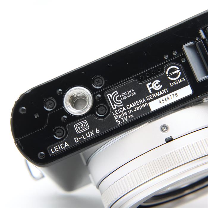 中古)Leica (ライカ) D-LUX6 グロッシーブラックシルバー（商品ID