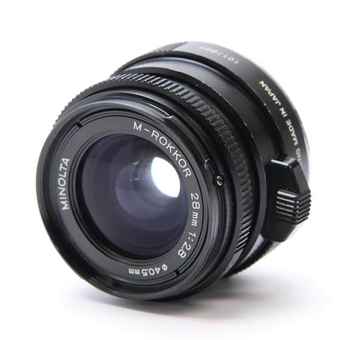 MINOLTA (ミノルタ) Mロッコール M28mm F2.8 (CLE用) 広角】MINOLTA M-ROKKOR 28mm f2.8 外観レビュー | 収差Love