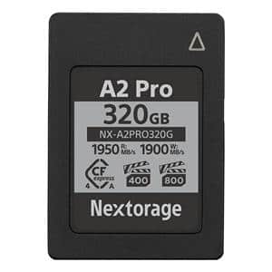 Nextorage(ネクストレージ) CFexpressカード 4.0 TypeA 320GB VPG800 NX-A2PRO320G/INE SYM