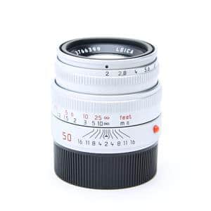 Leica (ライカ) ズミクロン M50mm F2 レンズフード組込 シルバー」の
