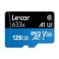 LEXAR (レキサー) High-Performance 633x microSDXCカード UHS-I 128GB LSDMI128BB1JP633A