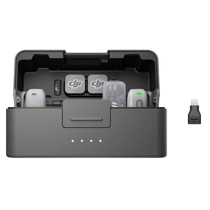新品)DJI（ディージェイアイ） Mic Mini 2（2TX+1モバイルRX+充電