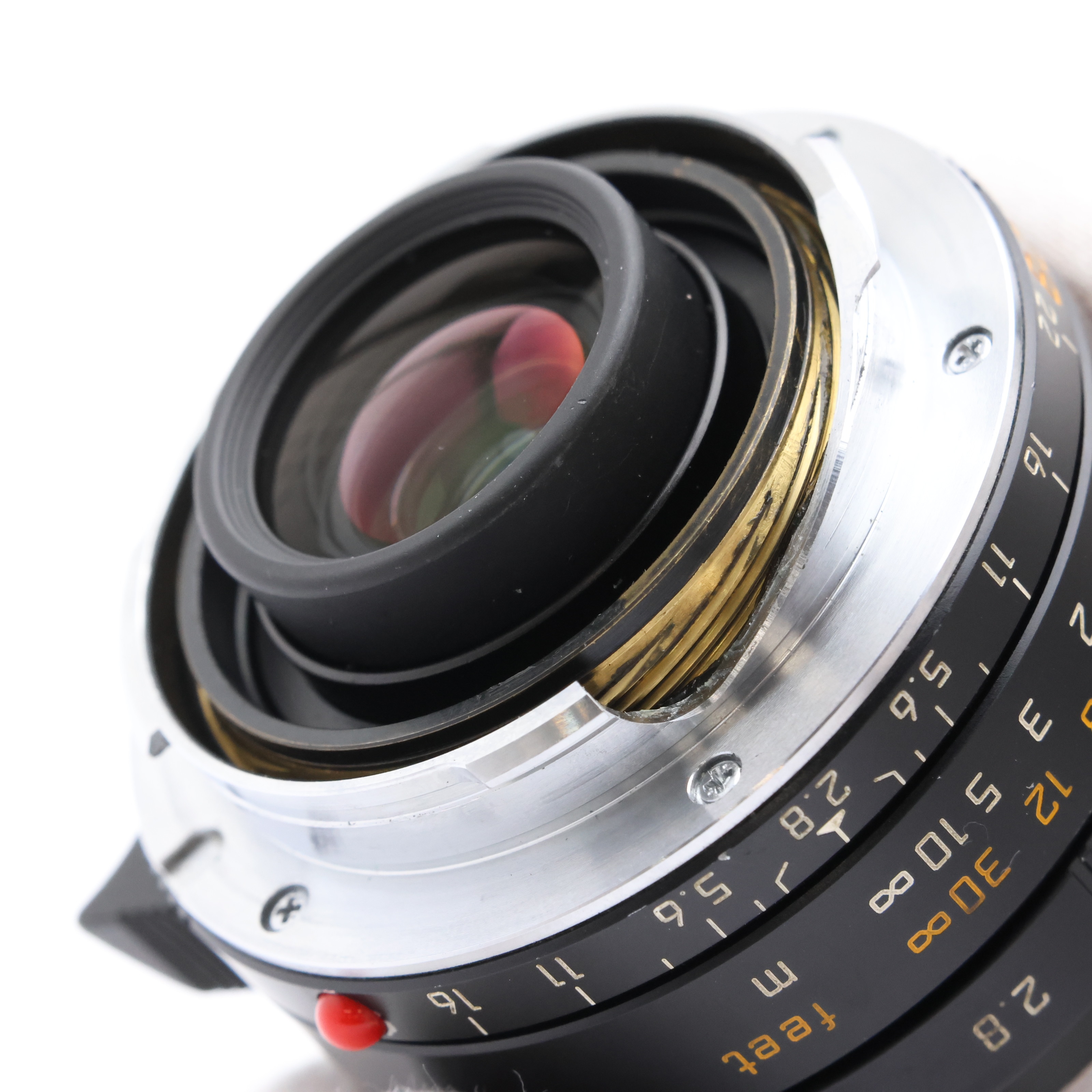 LEICA Elmarit-M 28mm f/2.8 ASPH フードはめ込み式 Amazon.com