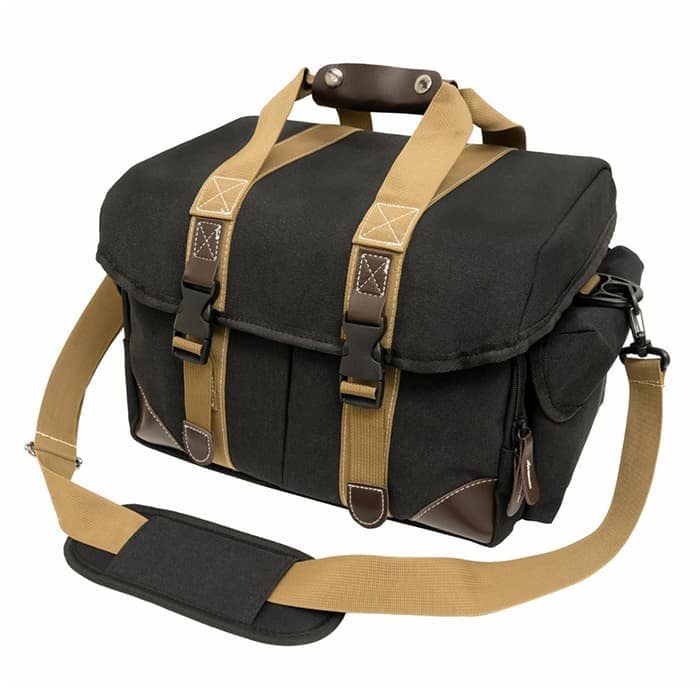 KNOKR カメラバッグブラックブラウンハンドバッグファッション 