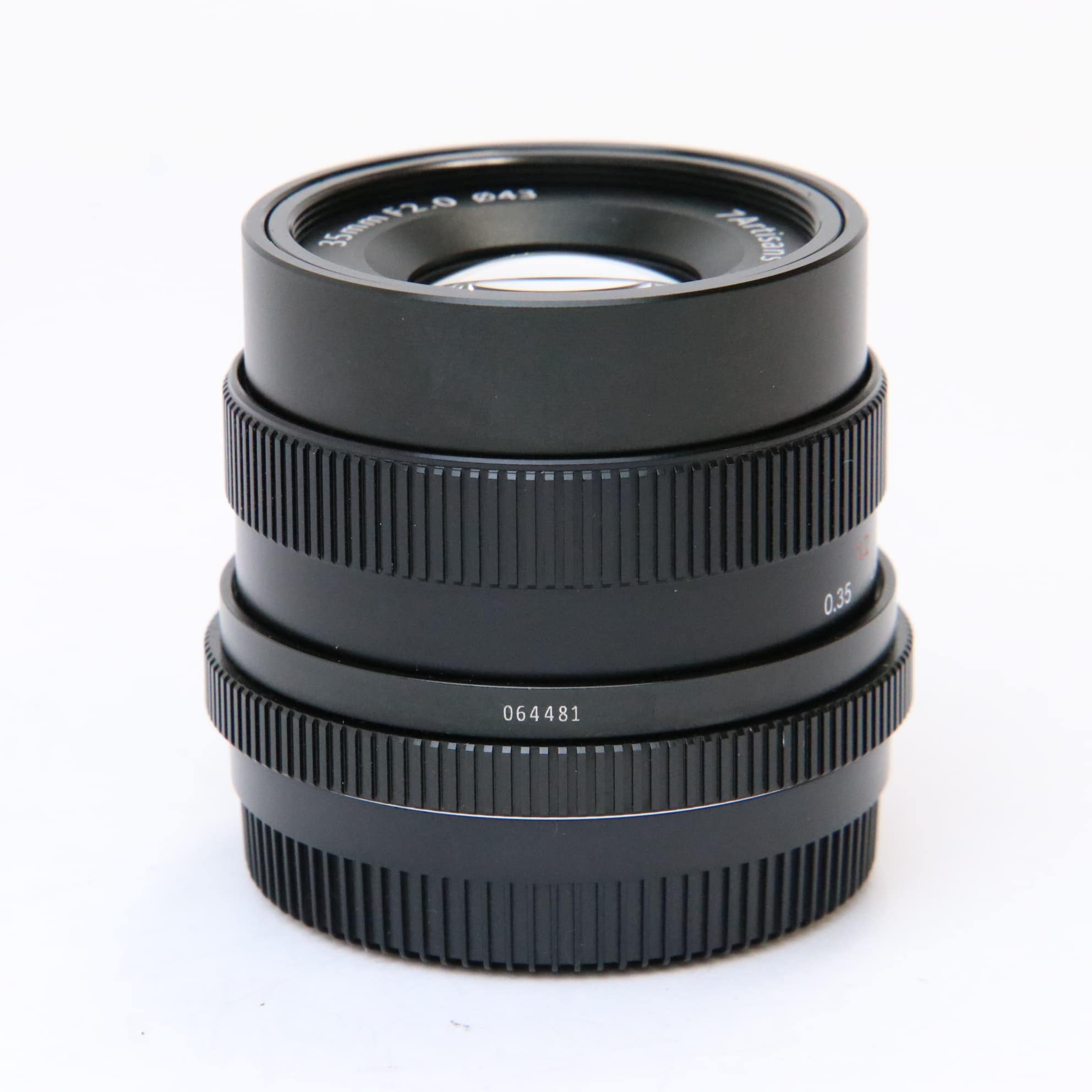 中古)七工匠 (しちこうしょう) 7Artisans 35mm F2 (フジフイルムX用