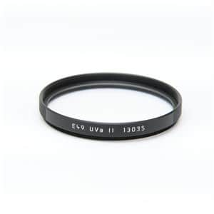 Leica (ライカ) UVAフィルター E49 II ブラック メイン