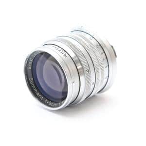 【純正ケース付き・美品判定】ライカ LEICA ズマリットM 50/1.5 中古】(ライカ) Leica ズマリット M 50/1.5 前期｜ナニワ