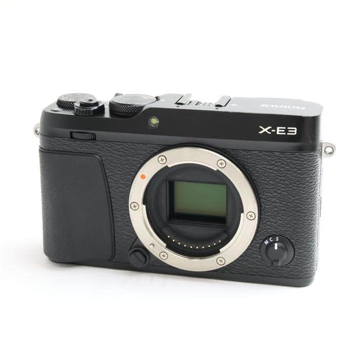 【美品】FUJIFILM X-E3 ボディ ブラック（ストラップ付き・箱なし） 中古)FUJIFILM (フジフイルム) X-E3 ボディ ブラック（商品ID