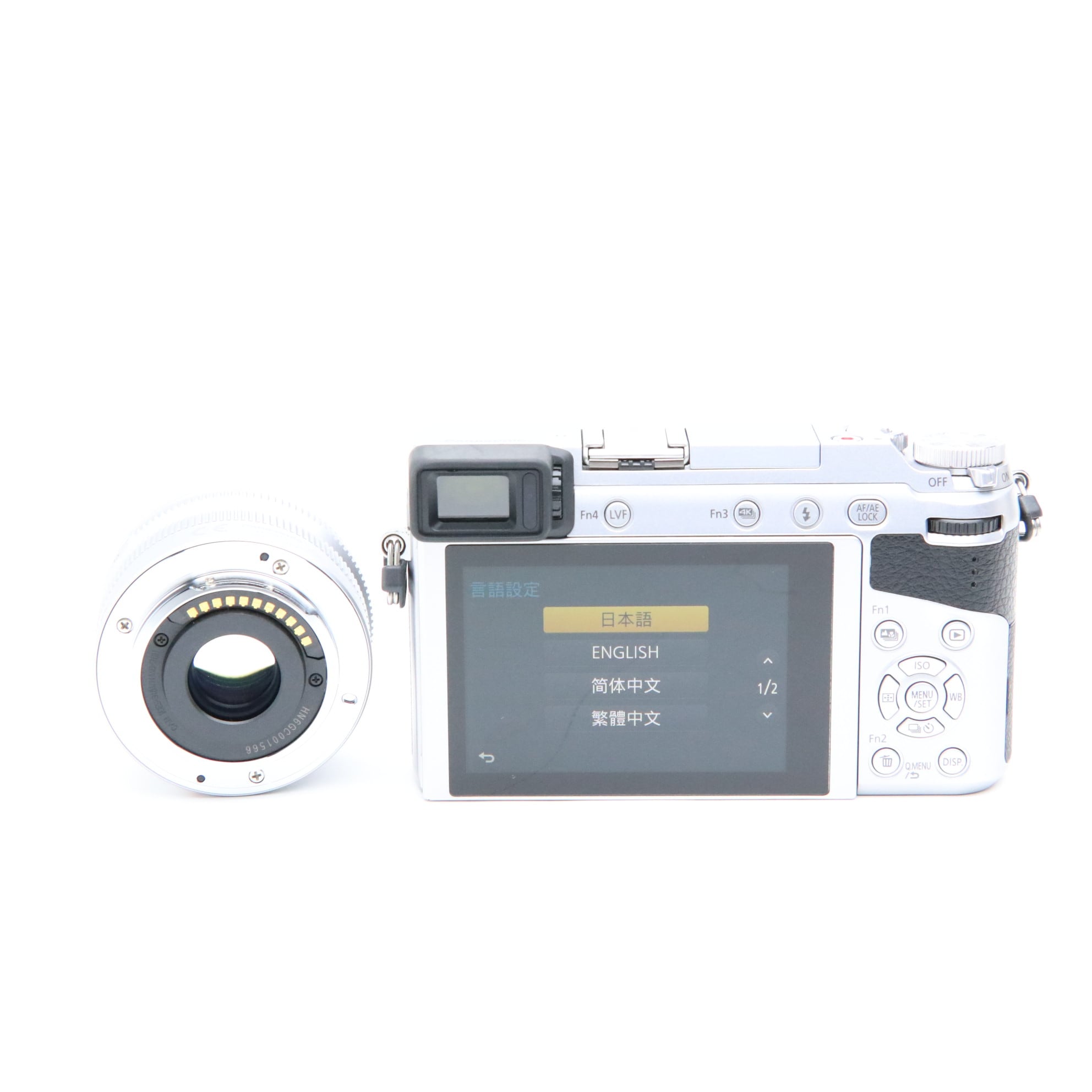 【美品】LUMIX DMC-GX7MK2L LEICAレンズ付き 中古)Panasonic (パナソニック) LUMIX GX7 Mark II 単焦点ライカDG