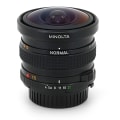 MINOLTA (ミノルタ) New MD 7.5mm F4 Fish Eye  ※MD 表記 黄色数字