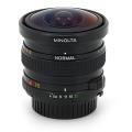 MINOLTA (ミノルタ) New MD 7.5mm F4 Fish Eye  ※MD 表記 黄色数字