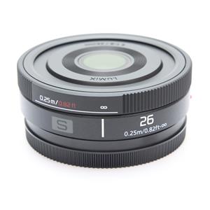 新品)Panasonic (パナソニック) LUMIX S 26mm F8 S-R26（商品ID