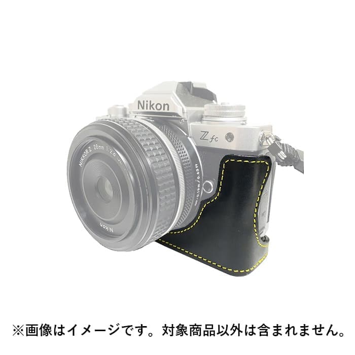 新品)U.N (ユーエヌ) ニコン Zfc用本革ケース UNX-8646 ブラック（商品