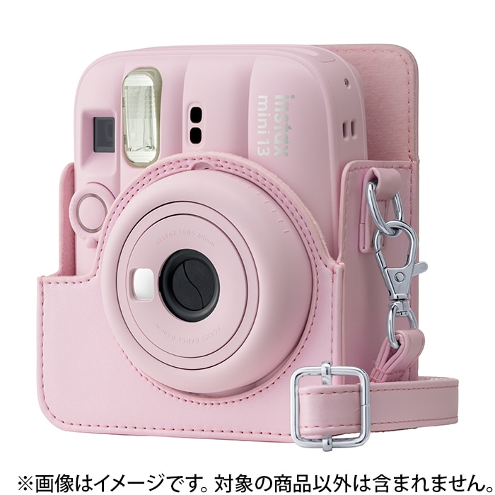 新品)FUJIFILM (フジフイルム) instax mini 13 カメラケース ピンク