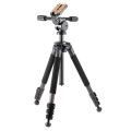 Velbon (ベルボン) 大型カーボン4段三脚 Geo Carmagne E740 雲台セット