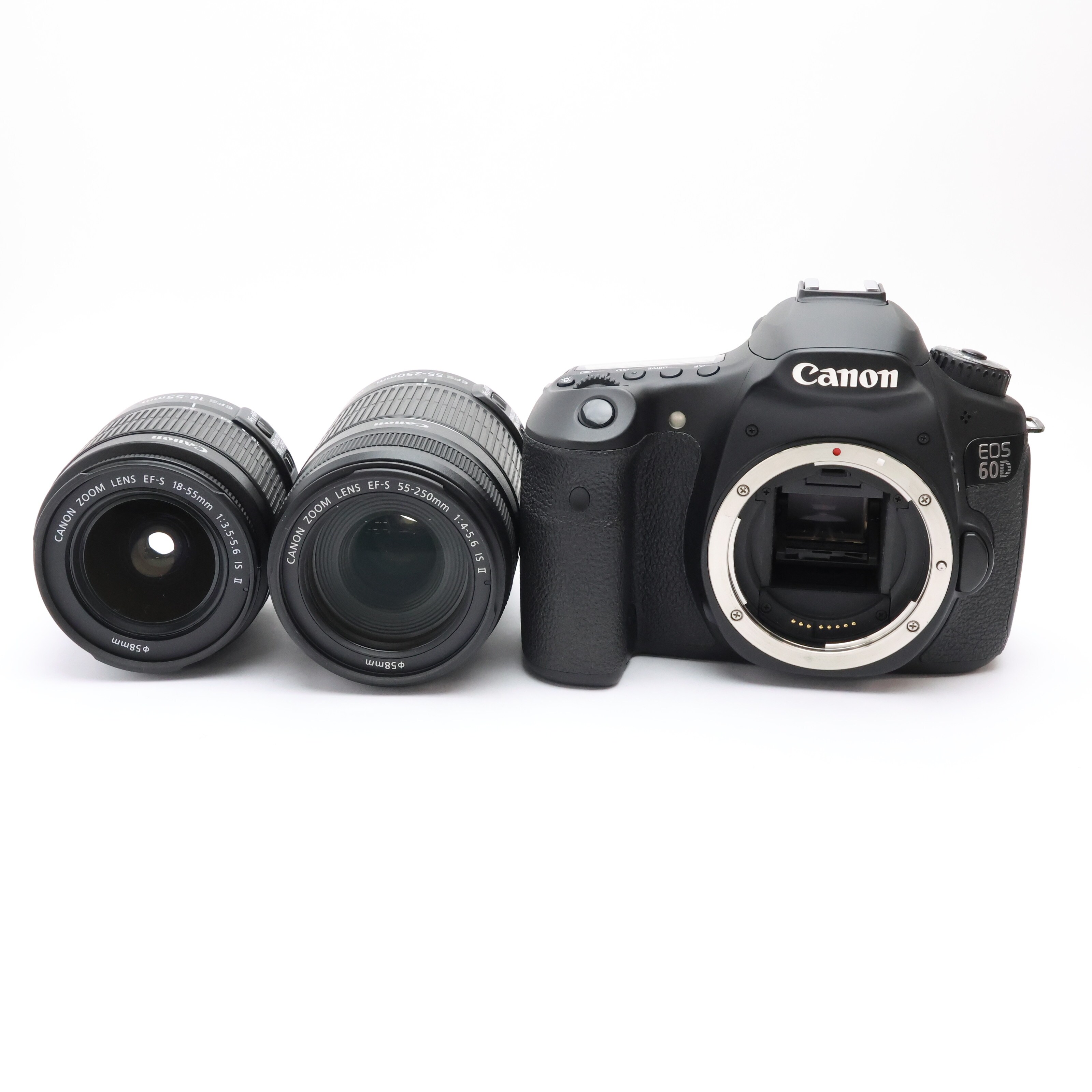 中古)Canon (キヤノン) EOS 60D ダブルズームキット（商品ID 