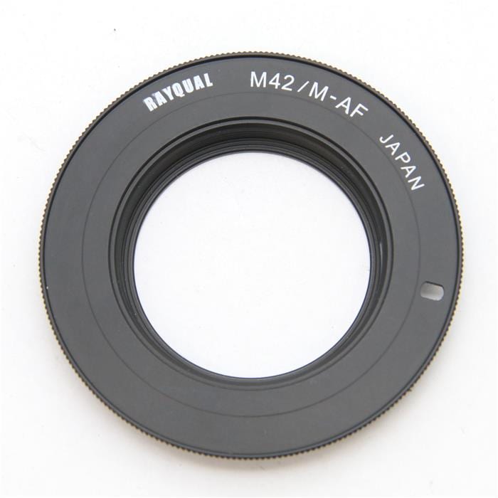 RAYQUAL (レイクォール) マウントアダプター M42レンズ/ソニーαボディ(Aマウント)用