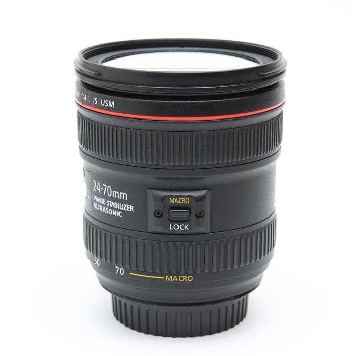 キヤノン Canon EF 24-70mm F4L IS USM 一眼カメラ用レンズ（オートフォーカス） 【中古】 中古)Canon (キヤノン) EF24-70mm F4L IS USM（商品ID