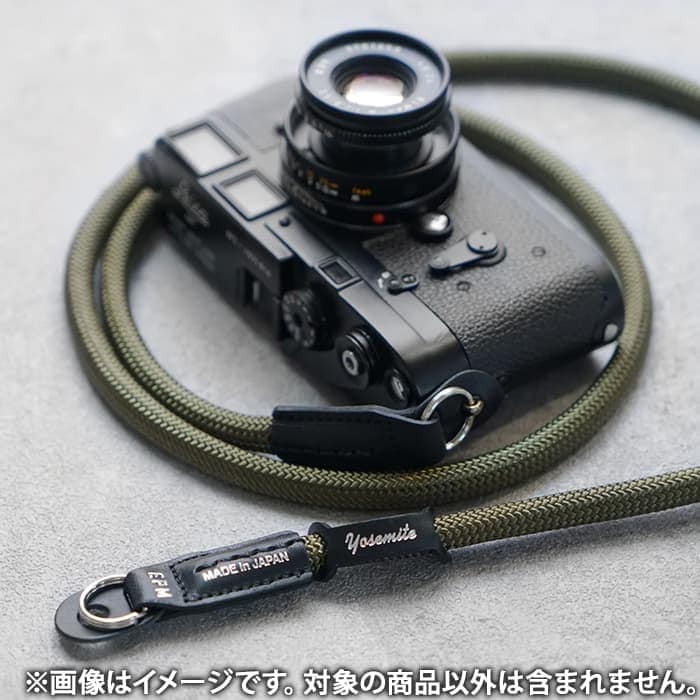 新品)YOSEMITE（ヨセミテ） YOSEMITE CAMERA STRAP 126cm MILITARY