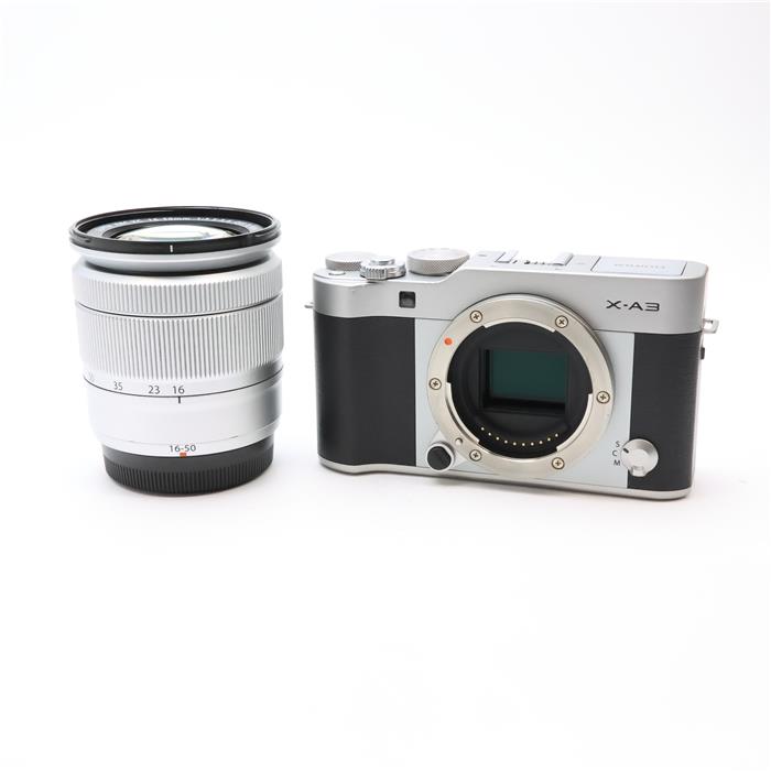 【動作確認済】FUJIFILM X-A3 レンズキット 中古)FUJIFILM (フジフイルム) X-A3 レンズキット シルバー（商品ID