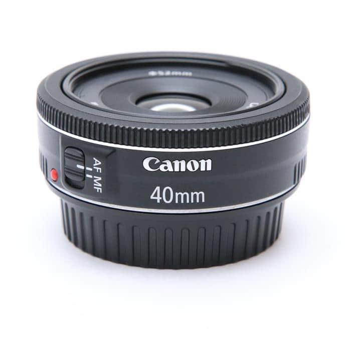 美品　Canon EF40mm F2.8 STM単焦点レンズ　フィルター付き