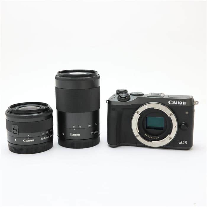 Canon EOS M6 Mark II ダブルズームキット CANON EOS M6 Mark II ダブルズームキット [シルバー] 価格比較