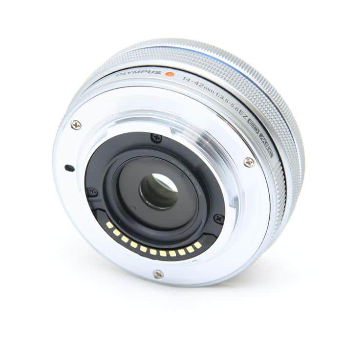 ★美品★OLYMPUS オリンパス M.ZUIKO 14-42mmⅡR シルバー オリンパス M.ZUIKO DIGITAL ED 14-42mm F3.5-5.6 EZ [シルバー
