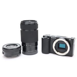 SONY (ソニー) VLOGCAM ZV-E10Y ダブルズームレンズキット ブラック