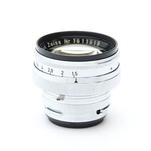 【ジャンク品】Contax カメラ レンズ　sonner1:1.5f=50mm Carl Zeiss (カールツァイス) Sonnar 50mm F1.5 (旧コンタックスC)」の